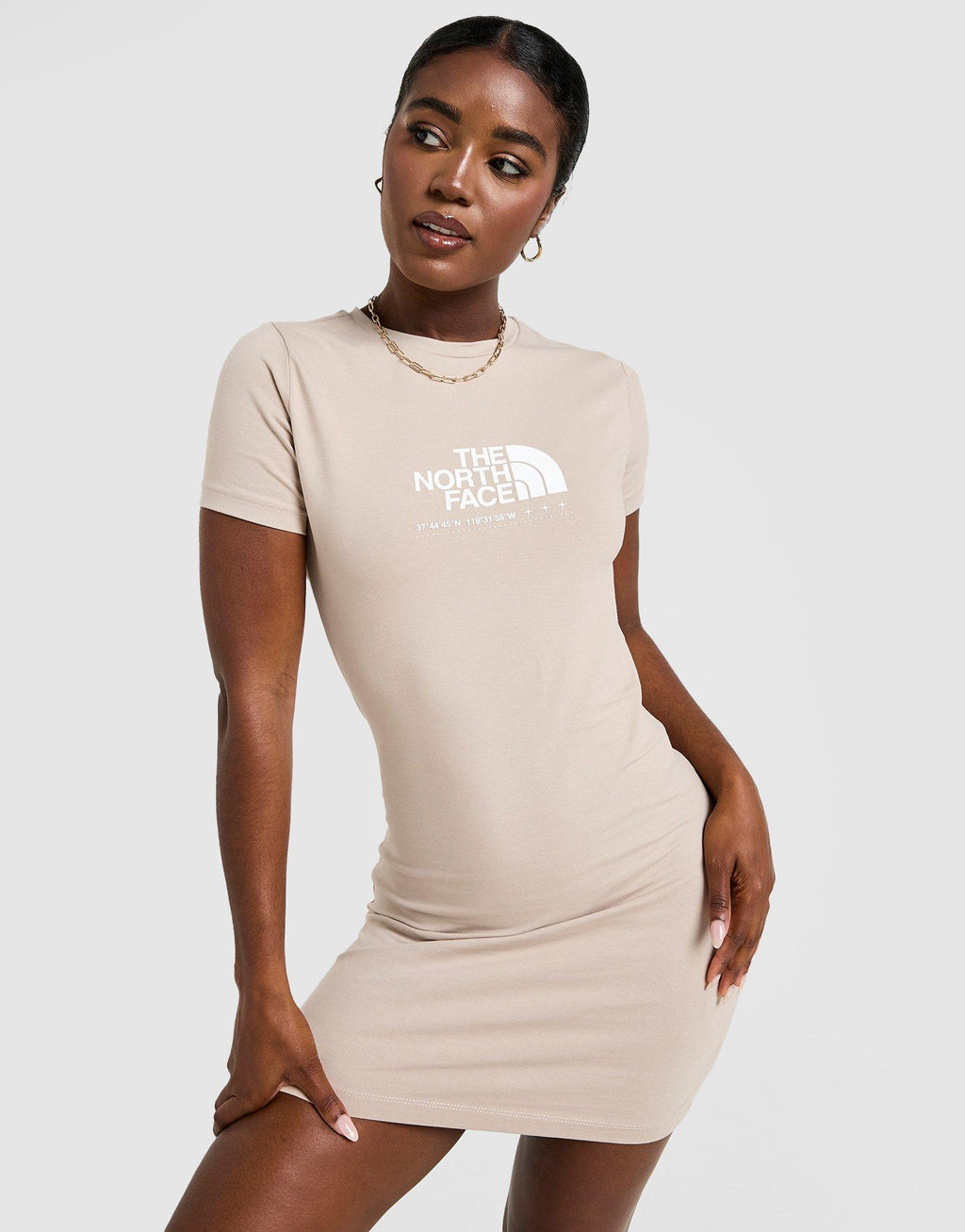 Tech Shine Slim Dress