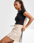Cargo Woven Skirt