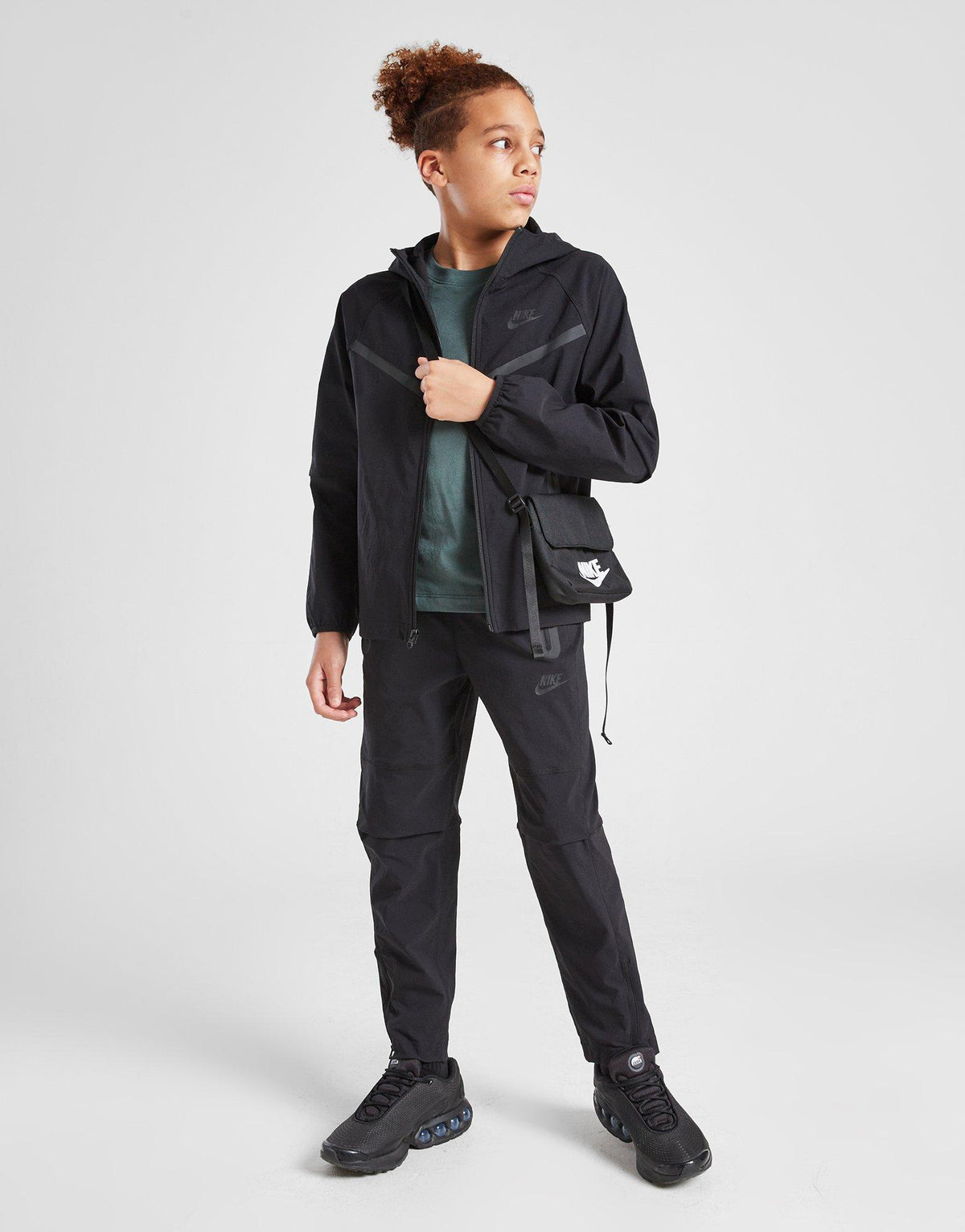 Tech Woven Full Zip Jacket Junior's