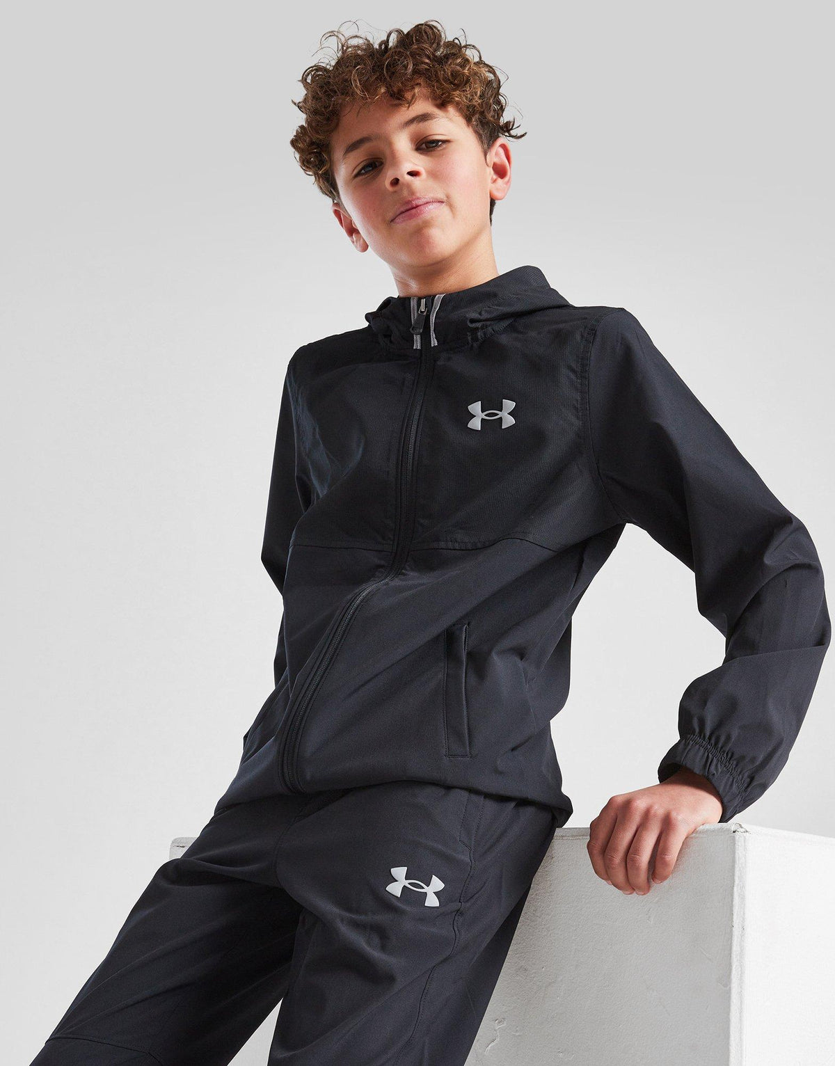 Woven Hooded Jacket Junior