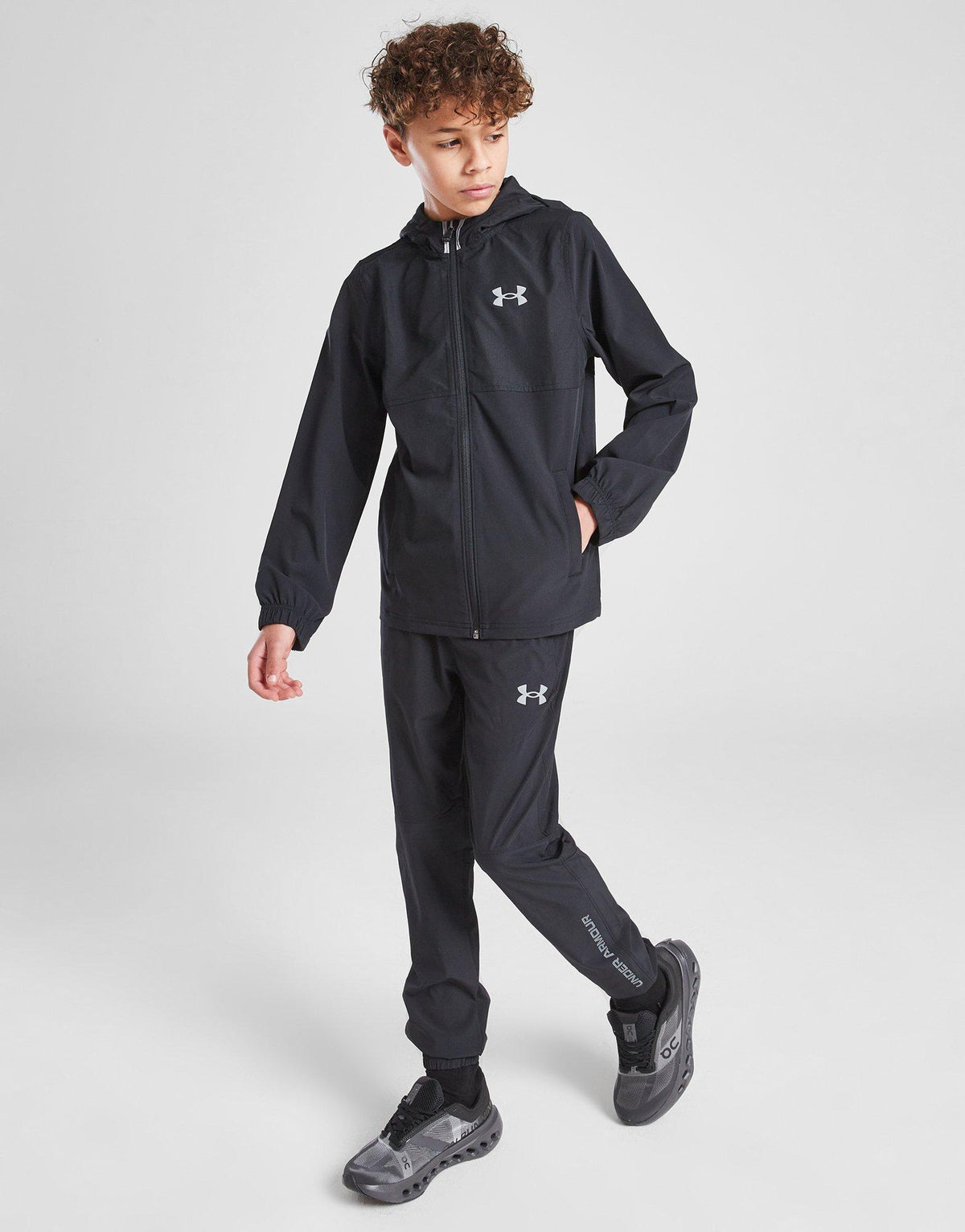 Woven Hooded Jacket Junior