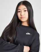 Club Crop Crew Sweatshirt Junior's
