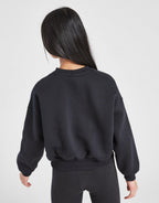 Club Crop Crew Sweatshirt Junior's