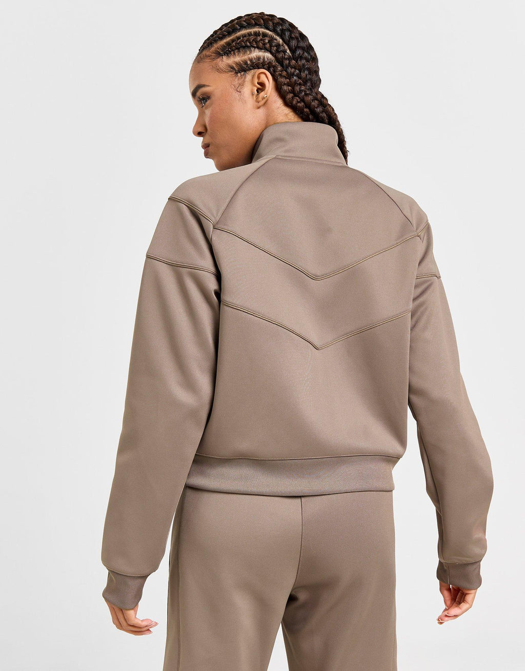 Poly Knit Full Zip Jacket