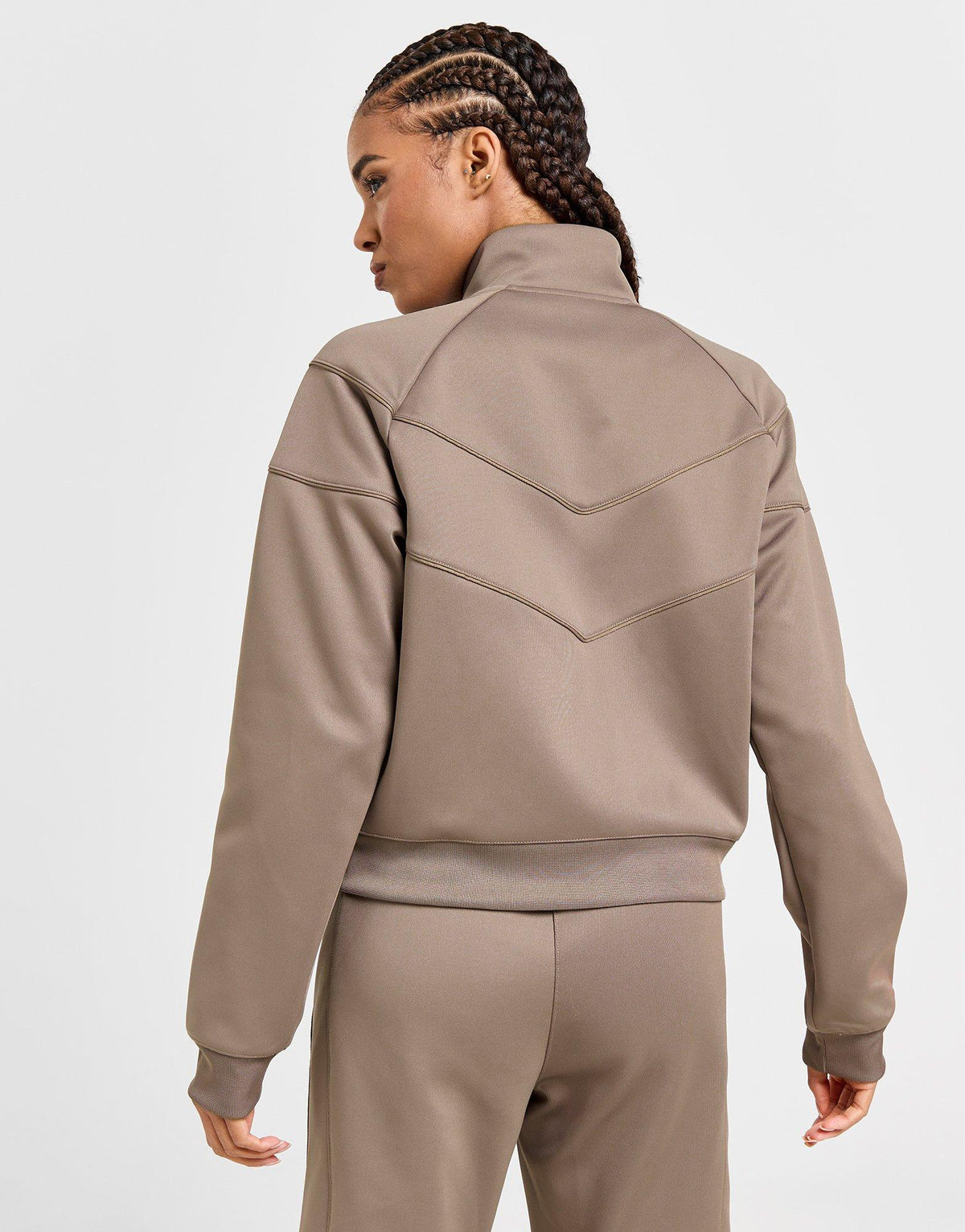 Poly Knit Full Zip Jacket