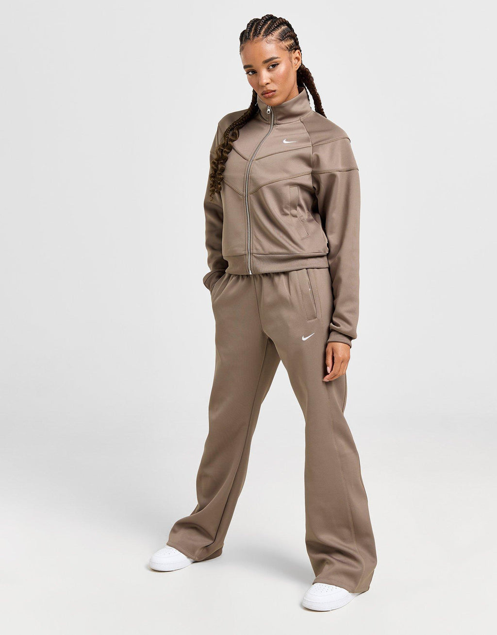 Poly Knit Full Zip Jacket