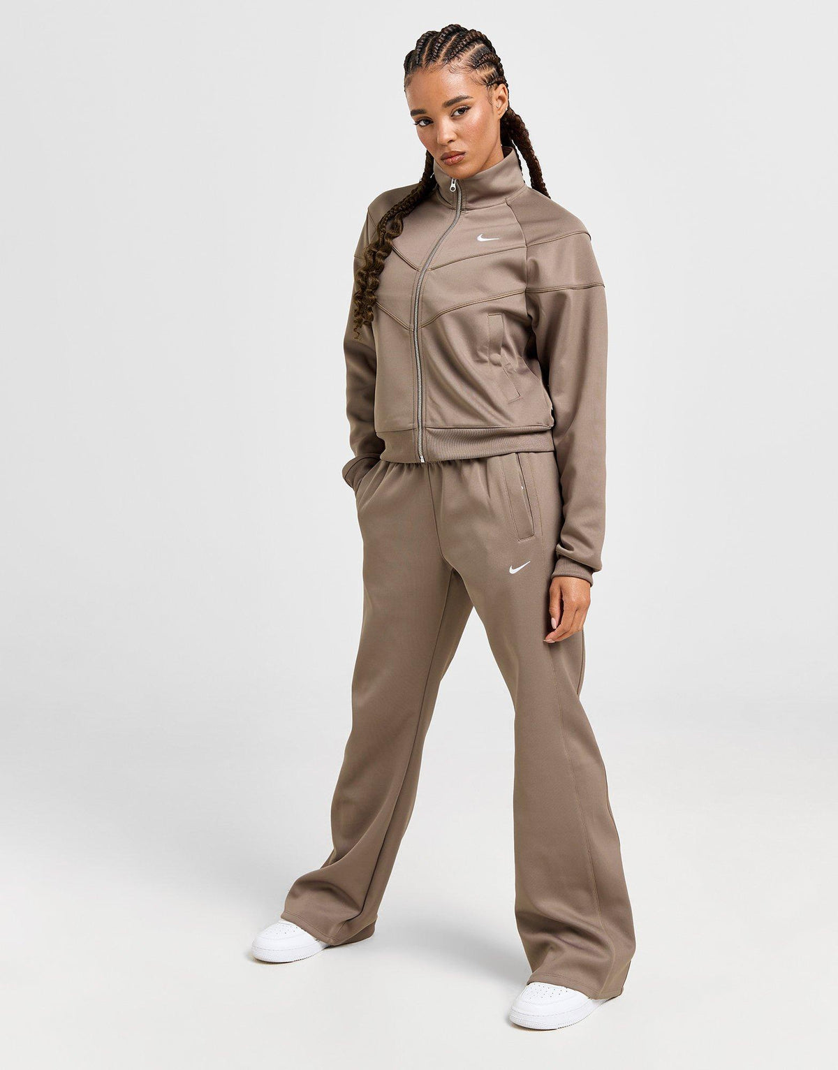 Poly Knit Full Zip Jacket