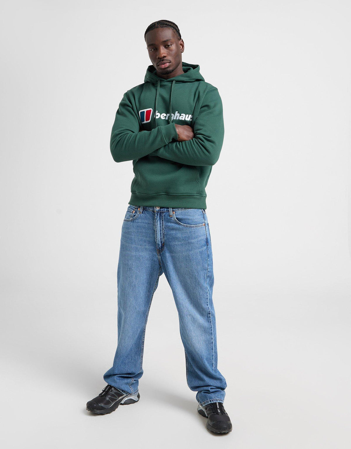 Over The Head Logo Hoodie