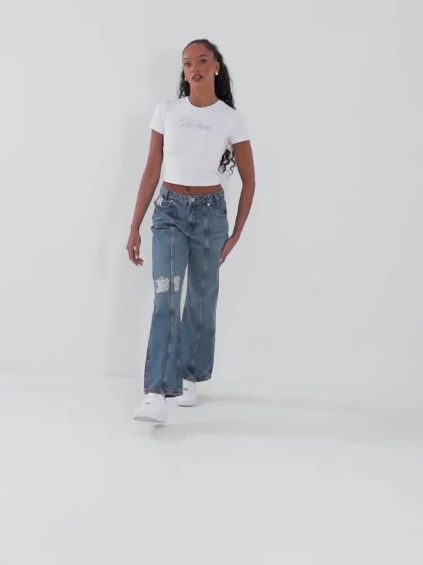 Logo Applique Jeans