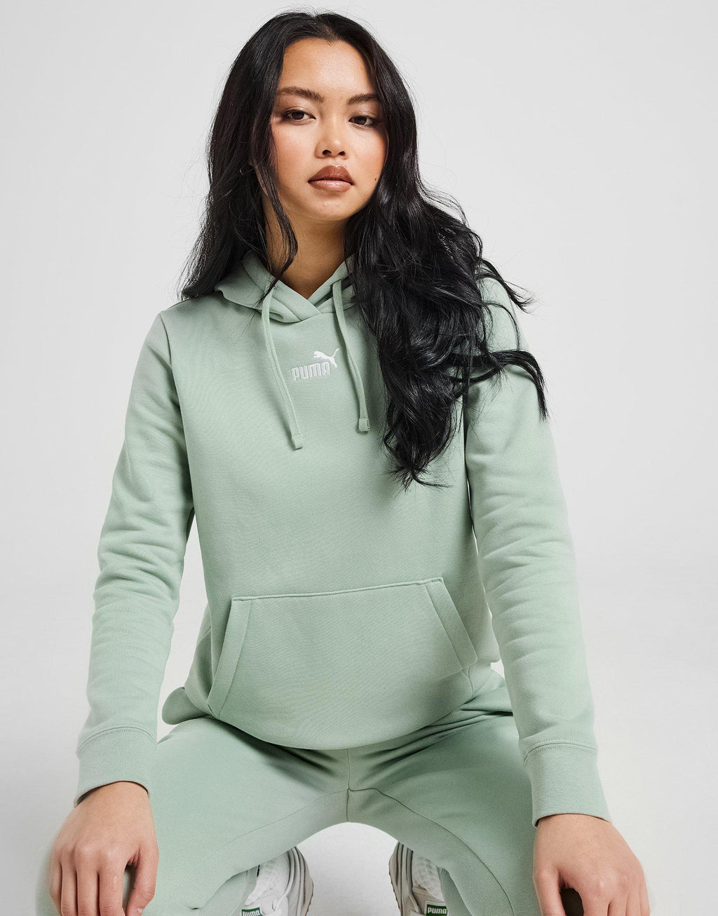Small Logo Embroidered Hoodie