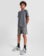 All Over Print Grid Shorts Junior