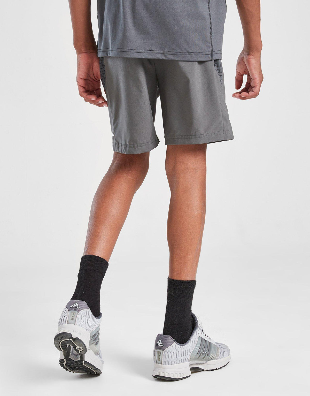 All Over Print Grid Shorts Junior