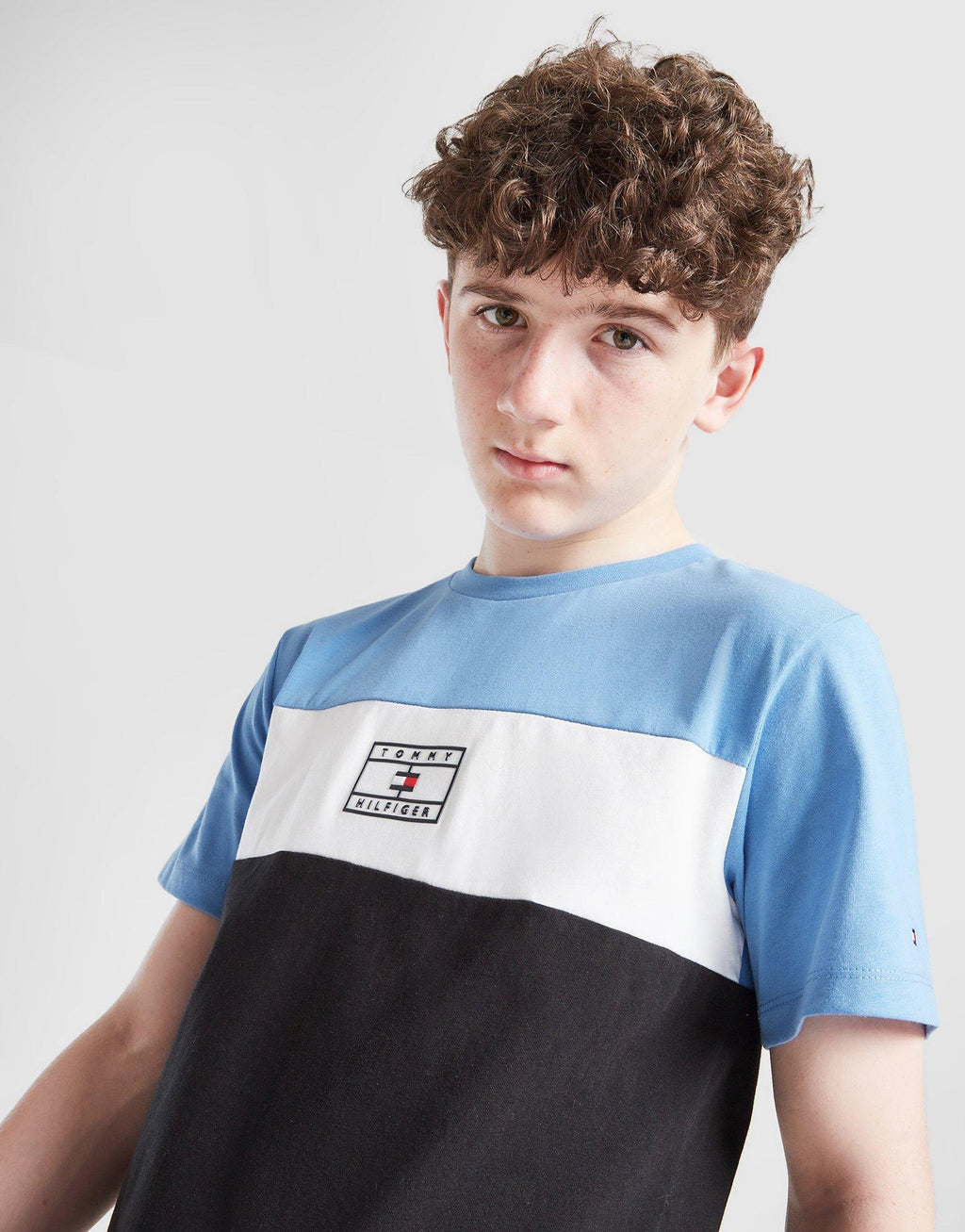 Colour Block T-Shirt/Shorts Set Junior