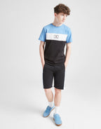Colour Block T-Shirt/Shorts Set Junior