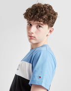 Colour Block T-Shirt/Shorts Set Junior