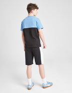 Colour Block T-Shirt/Shorts Set Junior