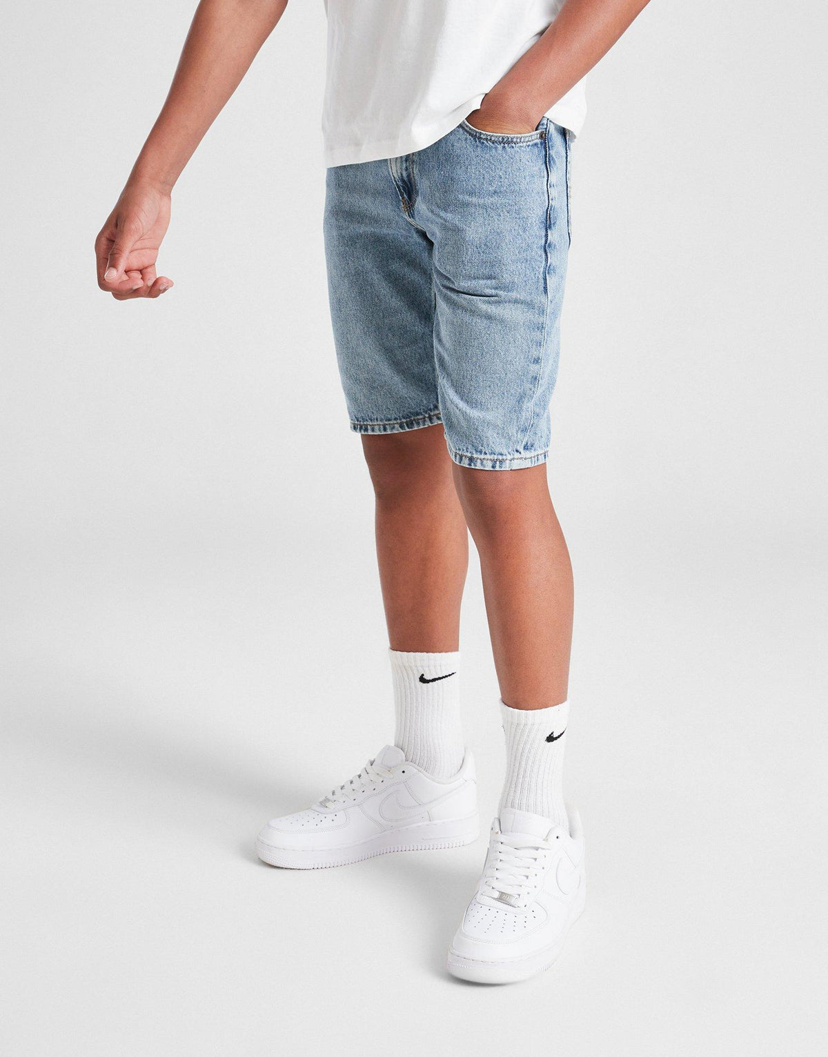 Straight Denim Shorts Junior