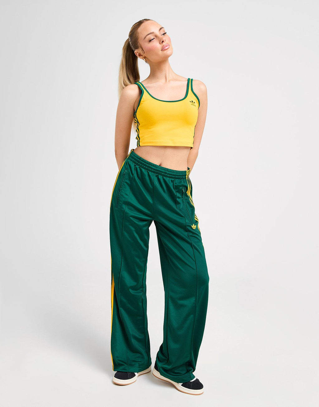 3-Stripes Crop Tank Top