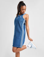 3-Stripes Denim Dress
