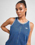 3-Stripes Denim Dress