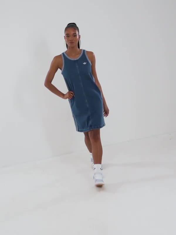 3-Stripes Denim Dress