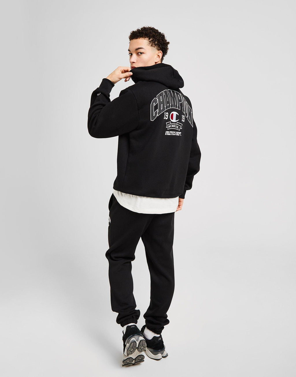 Back Logo Overhead Hoodie
