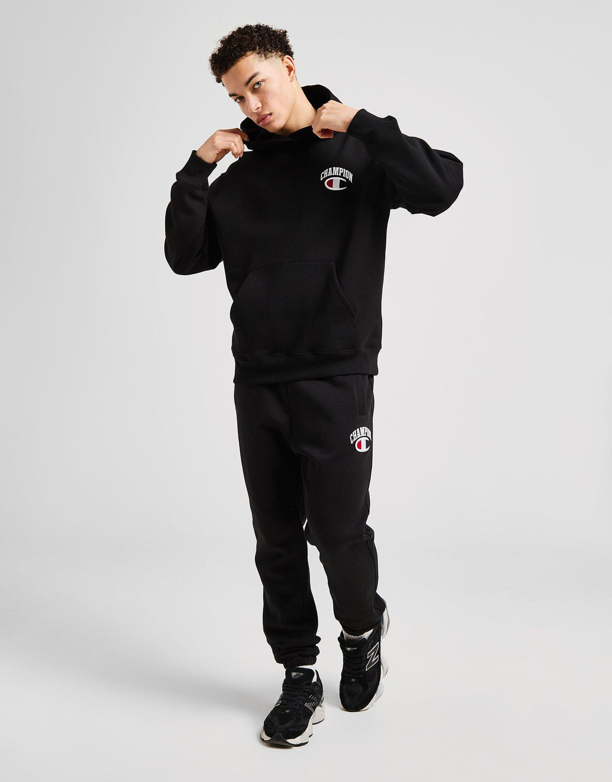 Back Logo Overhead Hoodie
