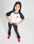 Girls' Match Cropped T-Shirt Junior