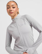 Diamante Fitted Full Zip Top