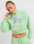 Script Boucle Logo Hoodie