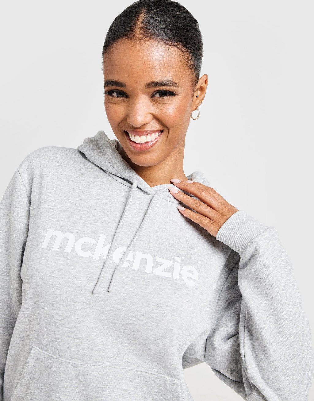 French Terry Logo Overhead Hoodie