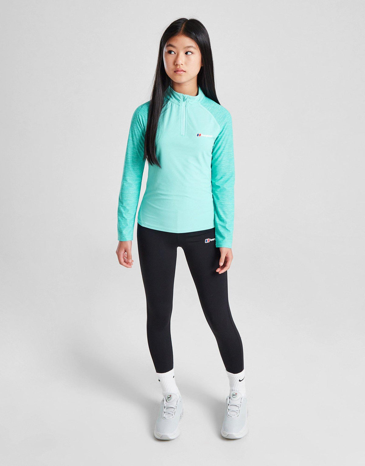 Girls' Stride 1/4 Zip Top Junior