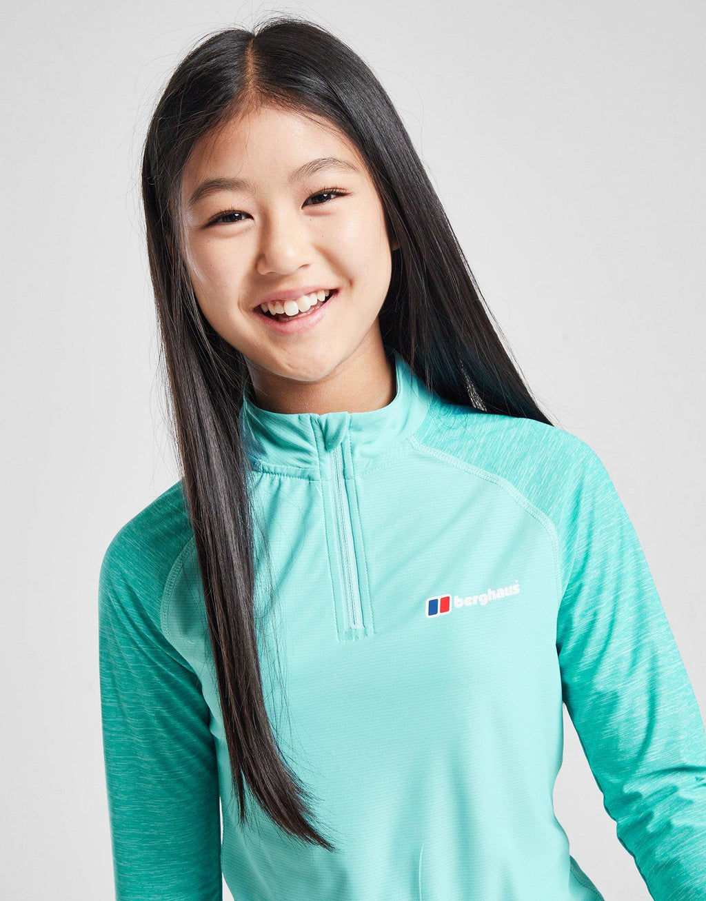 Girls' Stride 1/4 Zip Top Junior