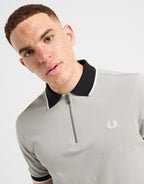 Zipped Polo Shirt