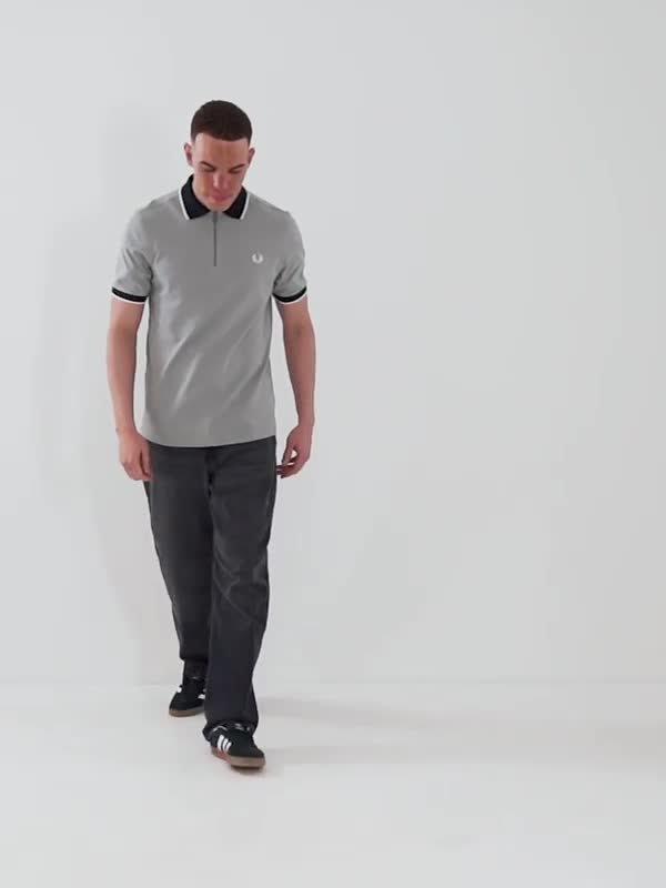 Zipped Polo Shirt