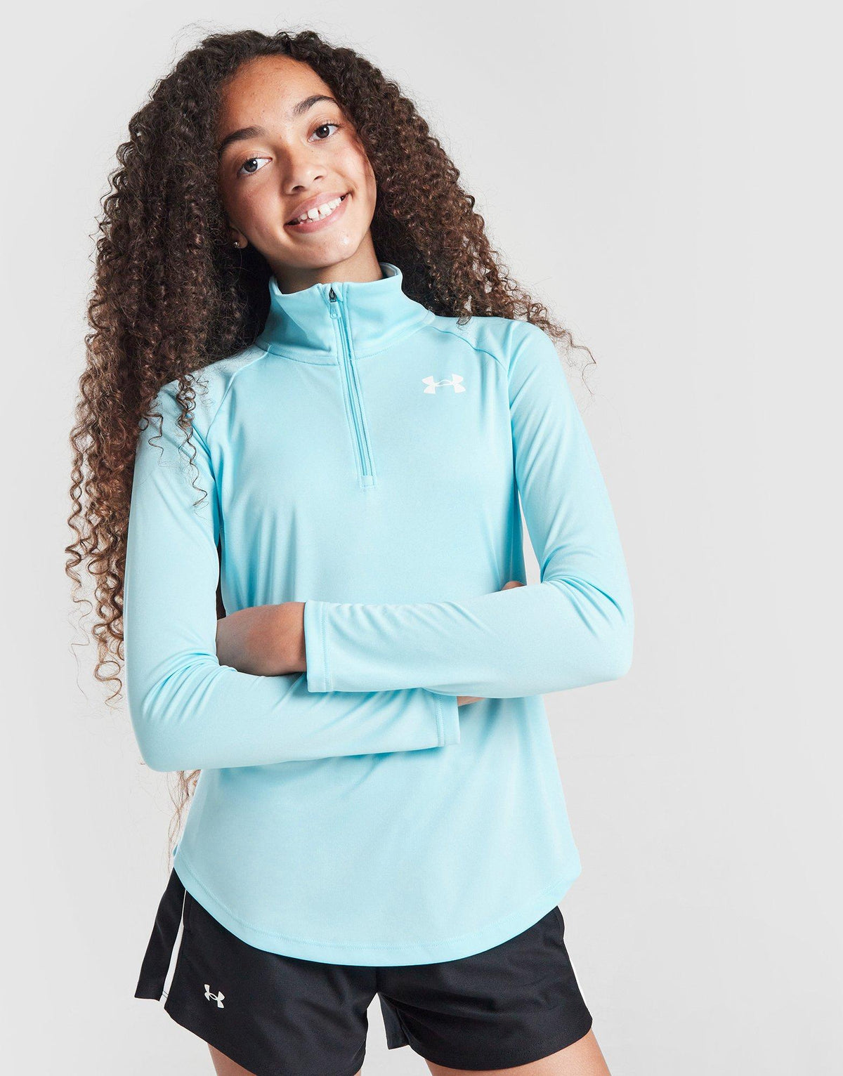Girls' Tech 1/2 Zip Top Junior