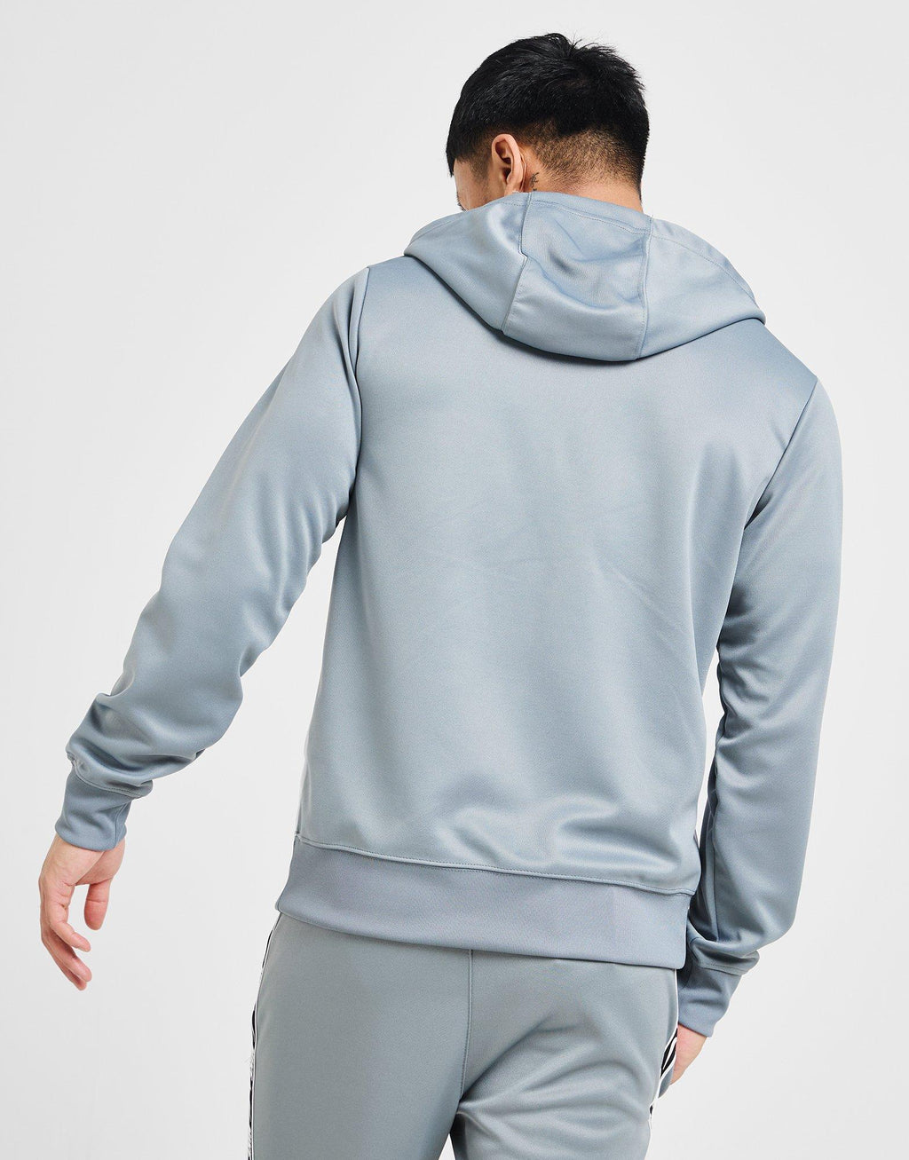 Tape Polyknit Full Zip Hoodie