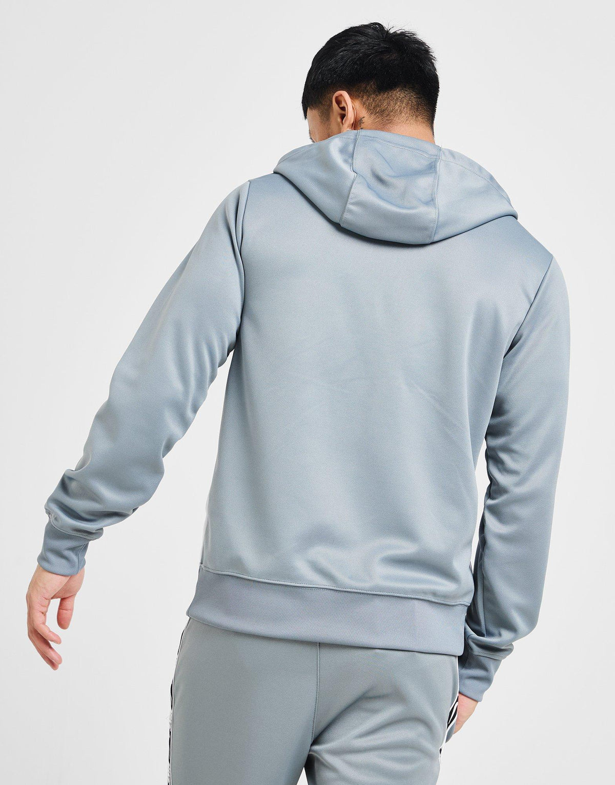 Tape Polyknit Full Zip Hoodie