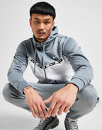 Tape Polyknit Full Zip Hoodie