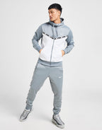 Tape Polyknit Full Zip Hoodie