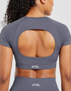 Adapt Seamless Short Sleeve Crop Top