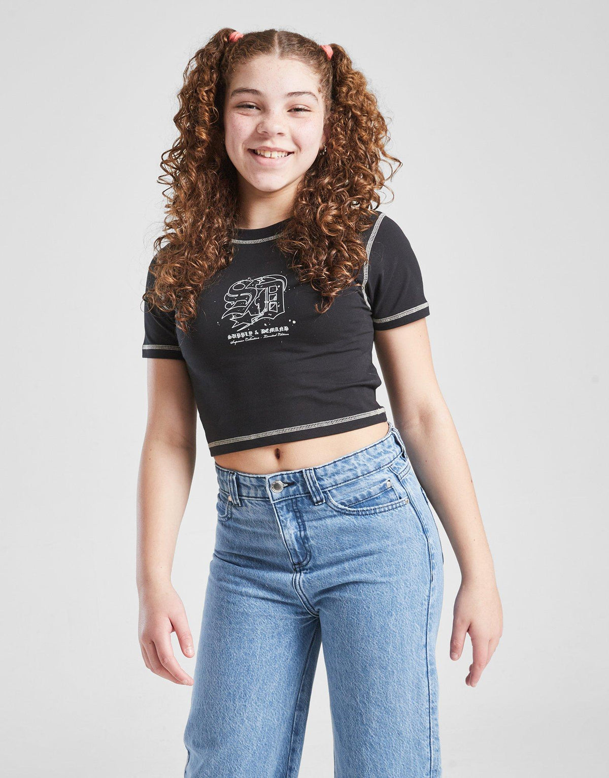 Girls' Cross Graphic Baby T-Shirt Junior