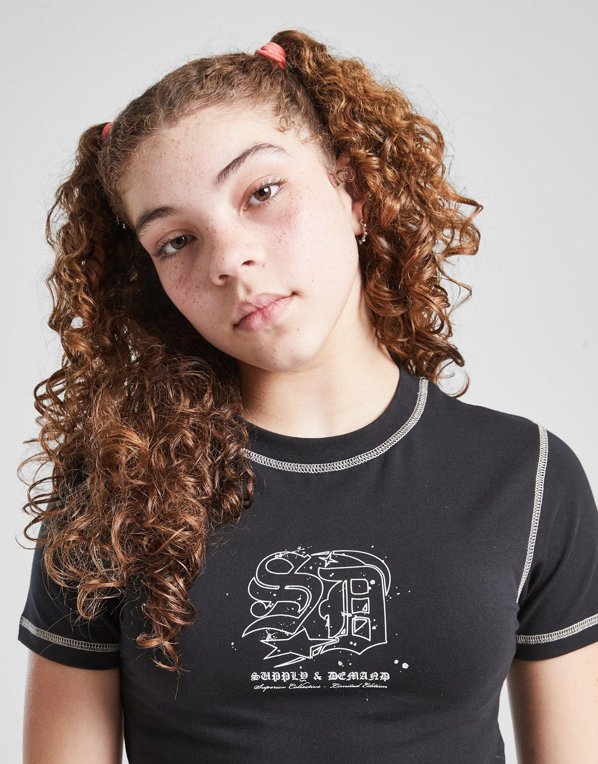 Girls' Cross Graphic Baby T-Shirt Junior