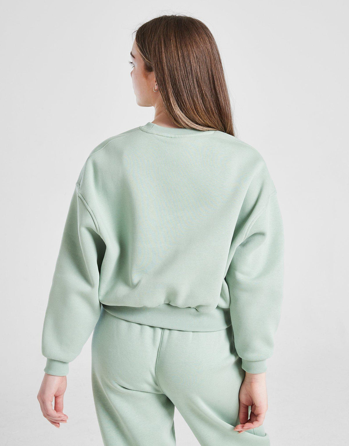 Club Fleece Boxy Crew Sweatshirt Junior's