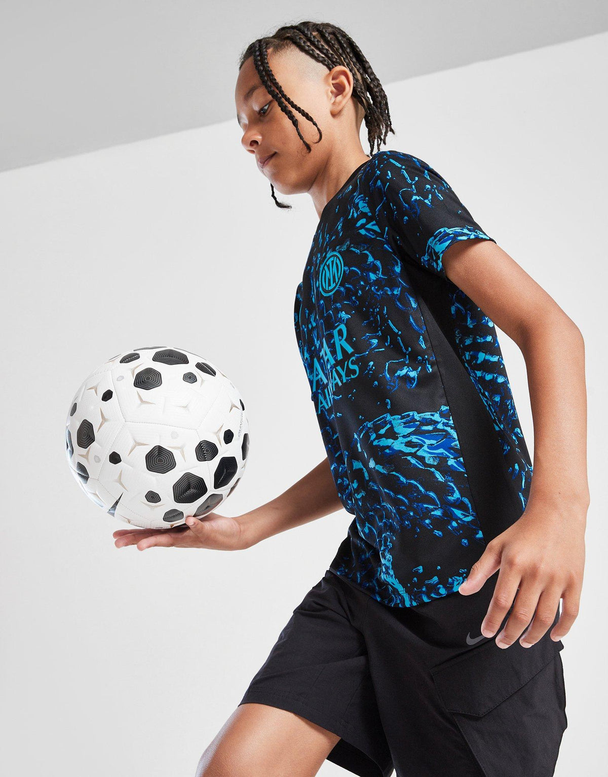 Inter Milan Pre Match Shirt Junior