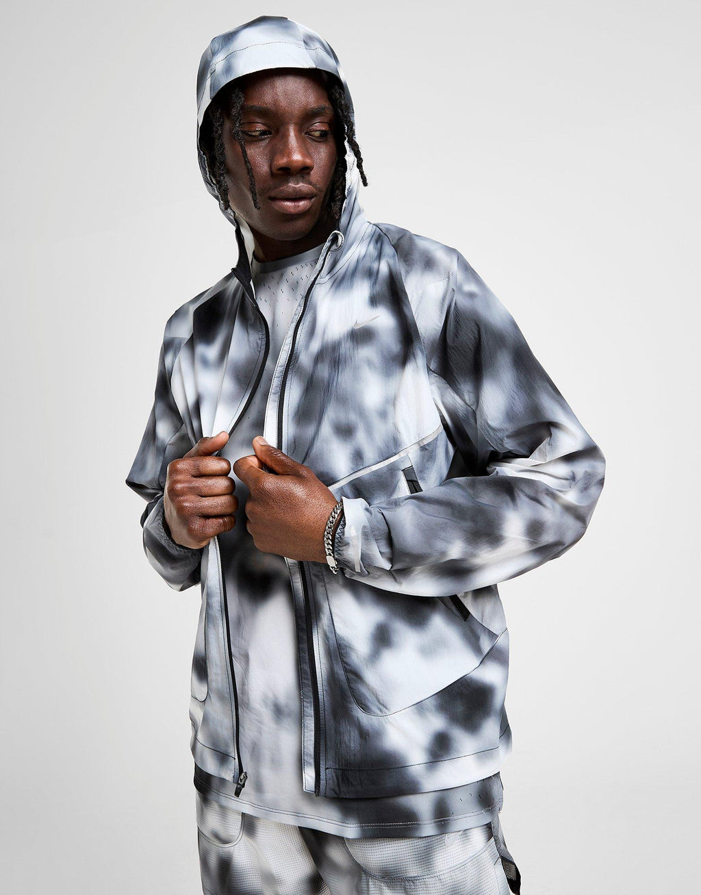 Run Division All Over Print Jacket