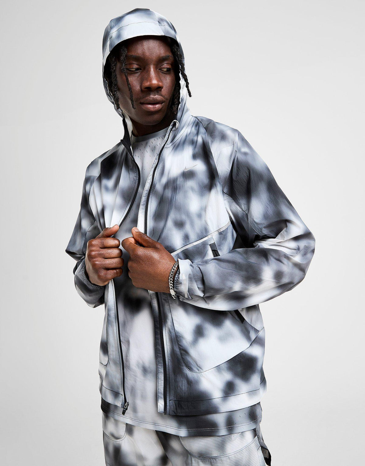 Run Division All Over Print Jacket