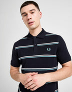 Horizontal Stripe Polo Shirt