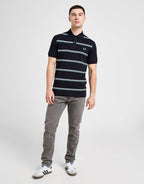 Horizontal Stripe Polo Shirt