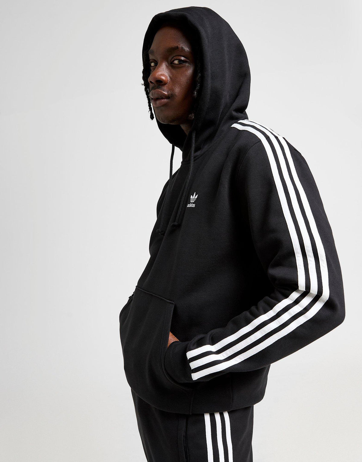3-Stripes Fleece Hoodie